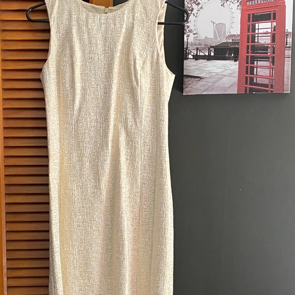 Peter Nygard Gold and Beige Dress - Picture 3 of 3